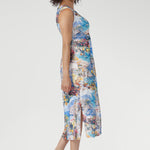 This lightweight midi dress is perfect for summer getaways, evenings, and warm-weather ease. Available in sizes 8-24. Australian made.