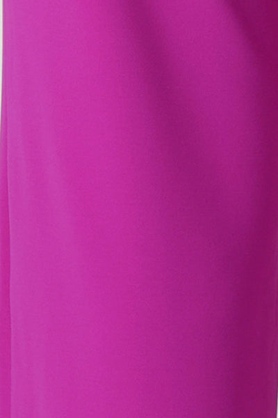 Fuchsia pink scuba crepe fabric made in Australia for women size 8 - 24.