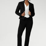 The Paxton pant is a pull-on style designed for the woman on the go. It effortlessly pairs with L&F separates and the Garcia jackets, creating a comfortable and stylish suiting look. Proudly made in Australia size 8-24.