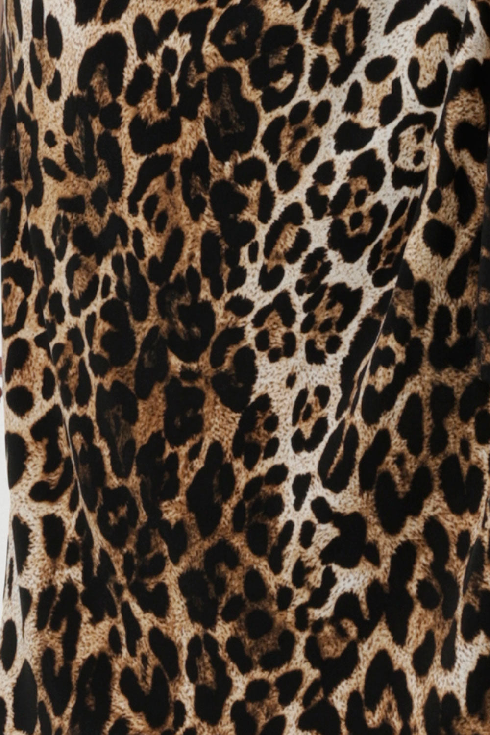 Leopard printed fabric dry touch jersey made in Australia for women. Size 8 - 24.