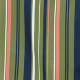 Nitelle Maxi Dress in Green Multi Stripe