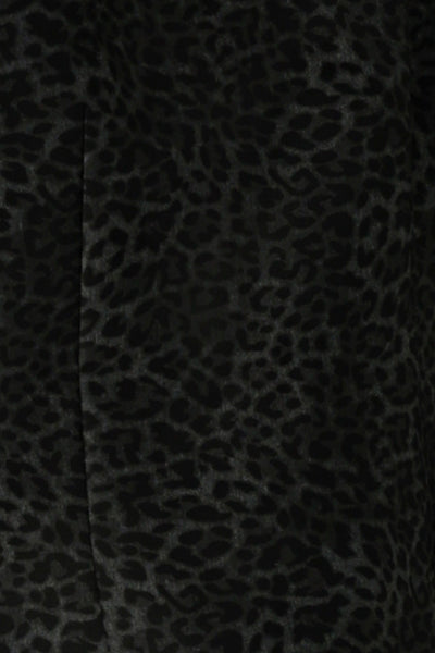Raleigh Jacket in Grey Leopard