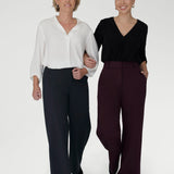 Wide Leg Pant in Black