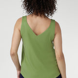 Harlee Reversible Cami in Apple Bamboo
