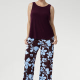 Harlee Reversible Cami in Claret