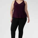 Harlee Reversible Cami in Claret
