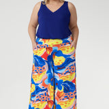 Harlee Reversible Cami in Cobalt Bamboo