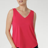 Harlee Reversible Cami in Punch Bamboo