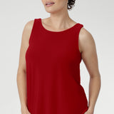 Harlee Reversible Cami in Red
