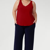 Harlee Reversible Cami in Red