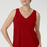 Harlee Reversible Cami in Red
