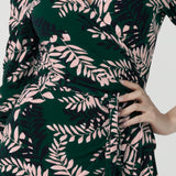 Heather Dress in Alpine Fern