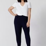 Indi Pant in Navy