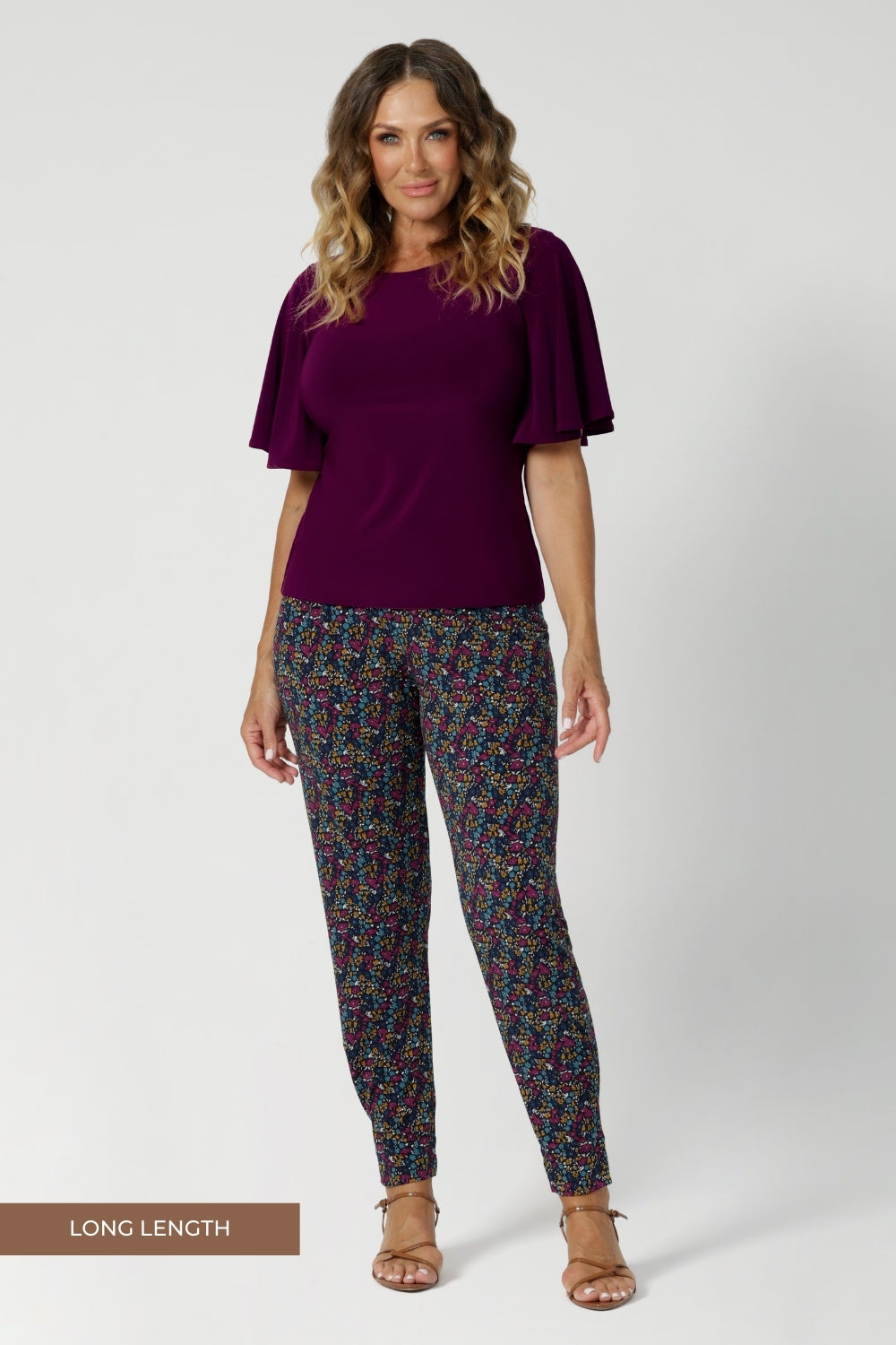 Designed to be so comfortable, you'll likely want to pick up more than one pair, this pant pairs effortlessly with everything, including blazers for seamless weekend-to-work styling. Printed women's pants come in size 8-24 with 2 different heights, it suits various body types and preferences.