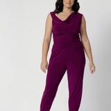 Indi Pant in Magenta