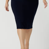 Andi Tube Skirt in Navy