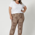 Ideal for travel, the Joel Pants fabric is wrinkle-resistant, making it perfect for packing when travelling. These easy care pants retain their shape and smoothness even after being stowed away in luggage, ensuring you look polished wherever you go. The lightweight nature of the fabric also makes it versatile—whether you're exploring a city, or attending an event, it can be dressed for an elevated look or worn casually for a day to day look.