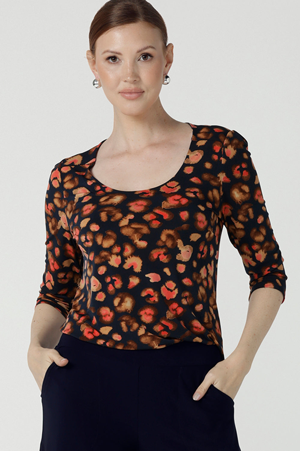 Jules Top in Lava