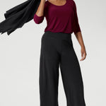 Make the transition from work to weekend effortlessly with the Jules Top. This stylish wardrobe essential features a scoop neckline and pairs beautifully under suiting jackets for a polished, elevated look.