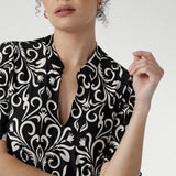 Julia Tunic Top in Borderline