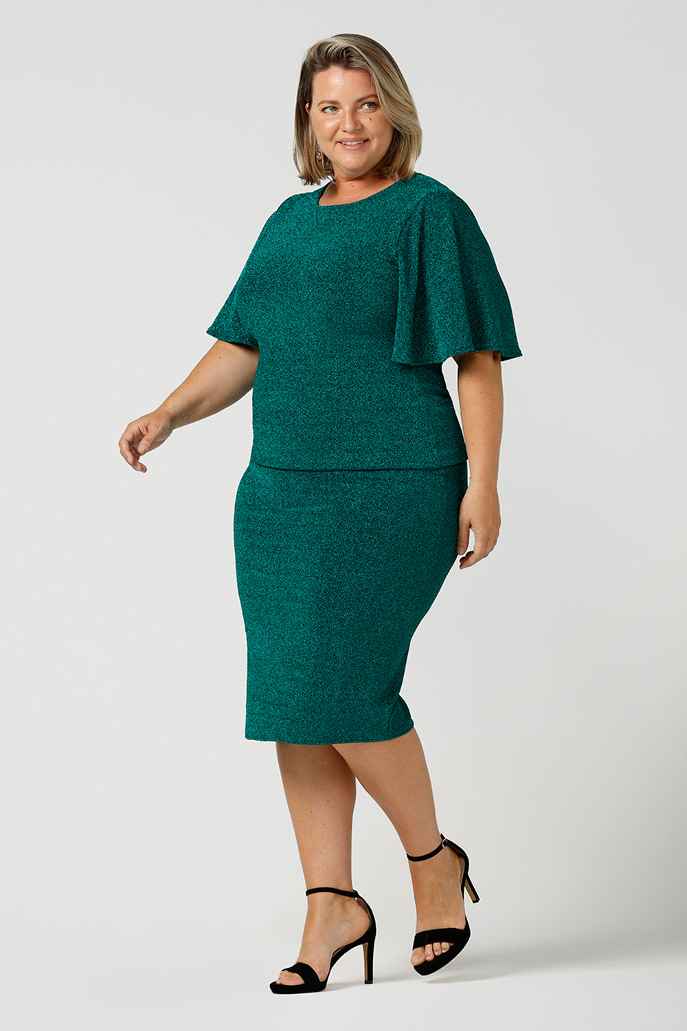 Juniper Top in Jade Glam