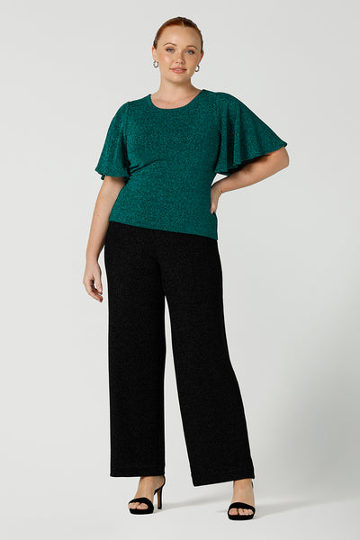 Juniper Top in Jade Glam
