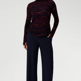 Kean Top in Luxe Lava
