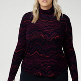 Kean Top in Luxe Lava