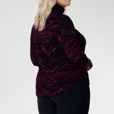Kean Top in Luxe Lava