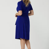 Kris Dress in Cobalt