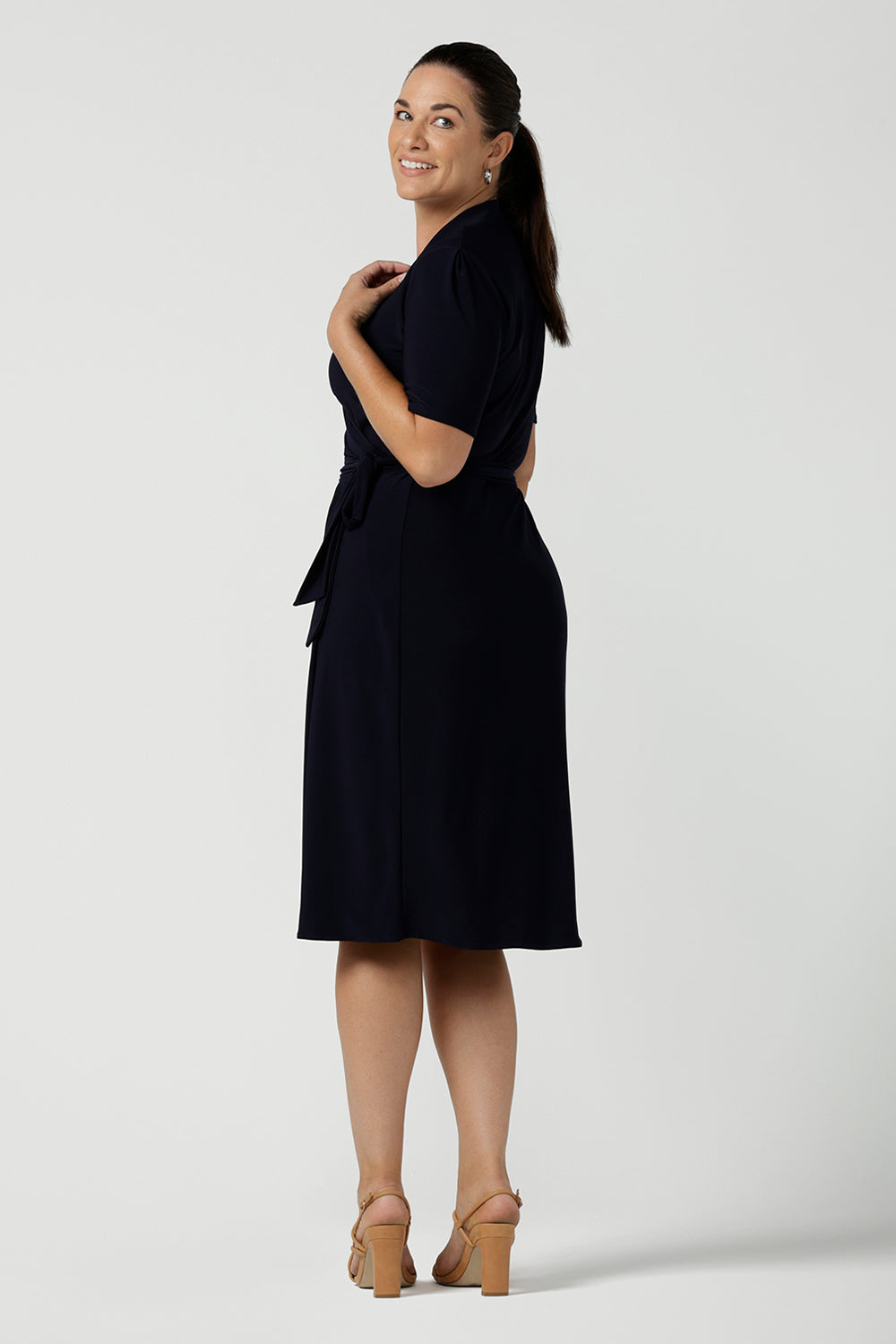 Kris Dress in Navy