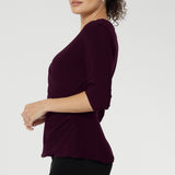 Kyle Top in Claret