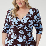 Kyle Top in Plum Dispersia