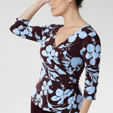 Kyle Top in Plum Dispersia