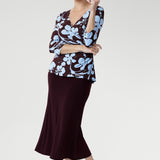 Kyle Top in Plum Dispersia