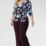 Kyle Top in Plum Dispersia