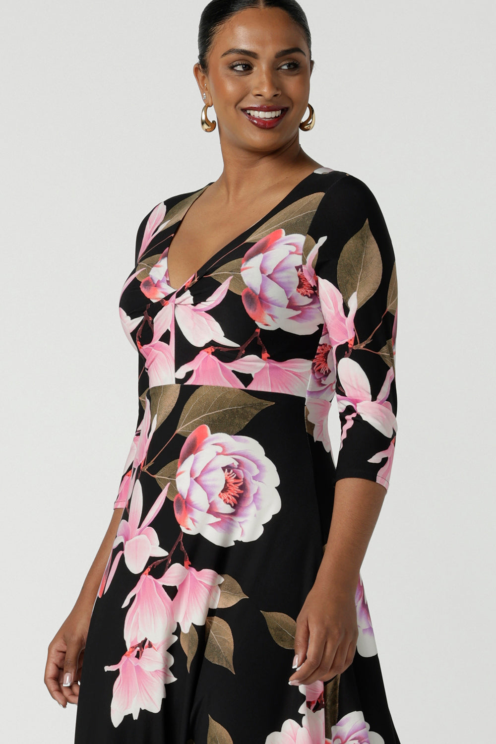 Kyra Dress in Bellissima Leina Fleur Empire Line Dresses