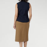 Designed to transition seamlessly through the seasons. The Landry Skirt pairs perfectly with the matching Zander Jacket for a modern take on polished suiting.