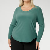 Leith Top in Menthol