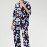 Leo Shacket in Plum Dispersia