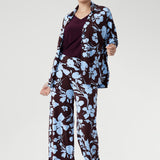 Leo Shacket in Plum Dispersia