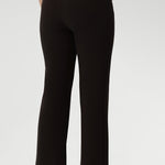 Crafted from premium dry-touch Ponte jersey fabric with firm stretch, this sleek pull-on pant is designed to offer structure, comfort, and style all day long.