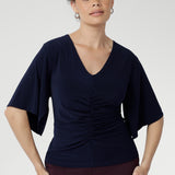 Luna Top in Navy