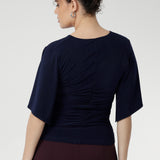 Luna Top in Navy