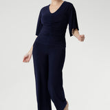 Luna Top in Navy