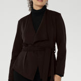 Whether layered over a black work top and wide-leg pants or paired with other L+F wardrobe staples, it delivers elevated style from work to weekend. Available in a size-inclusive range from 8 to 24, the Lyndon is a timeless essential for winter dressing that combines comfort, style, and Australian craftsmanship.