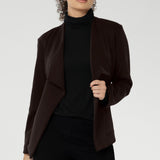 An L+F wardrobe staples, it delivers elevated style from work to weekend. Available in a size-inclusive range from 8 to 24, the Lyndon is a timeless essential for winter dressing that combines comfort, style, and Australian craftsmanship.