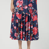 Mavis Dress in Perfect Peony