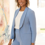 Merit Blazer in Bluebell