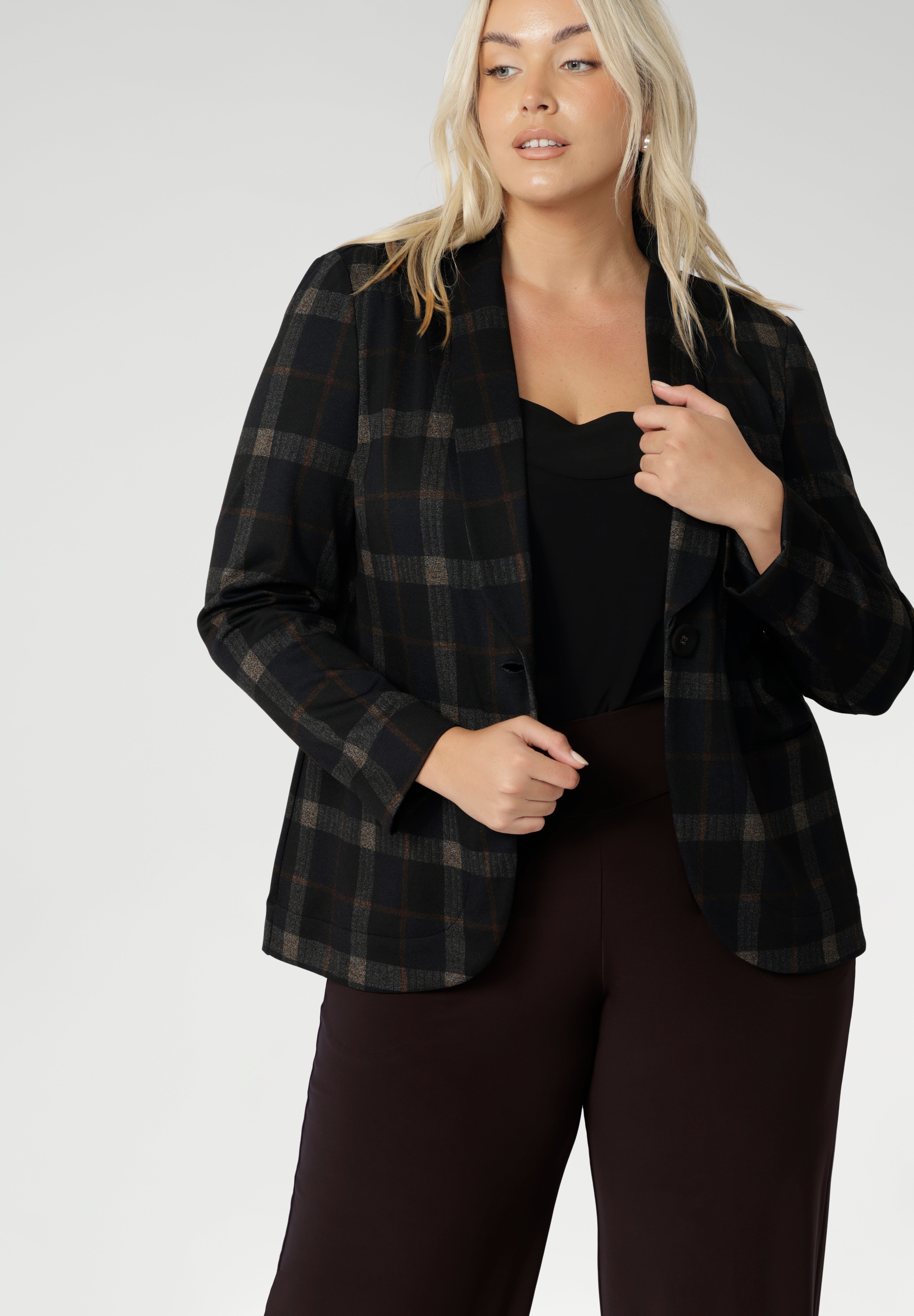 All pieces are made in Australia from wrinkle-resistant, easy-care fabrics and are designed for women in Australia and New Zealand, available in inclusive sizes 8 to 24. Whether worn as a full suit or styled individually, this collection delivers elevated style with the ease of jersey, ready to carry you confidently from desk to dinner.